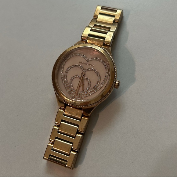 Used Michael Kors Rose-Gold Watch Womens - Picture 1 of 2